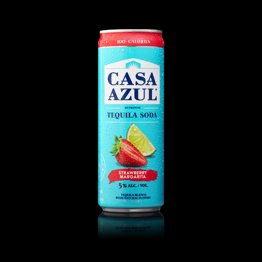 Strawberry Margarita Tequila Soda, 4-Pack